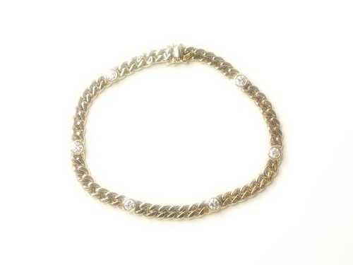 Klassisches armband gold 585 - armband,