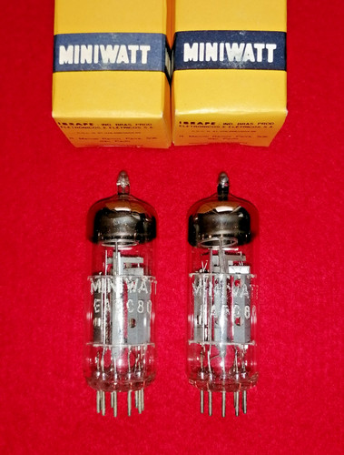 Eabc80 philips miniwatt - eabc80, nos