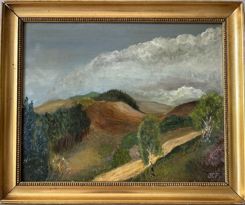 ölbild impressionist - Ölbild,