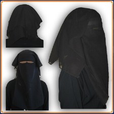 Niqab Triangel Islam Hijab Kopftuch Khimar Muslimisch Kopfbedeckung Qualität ..