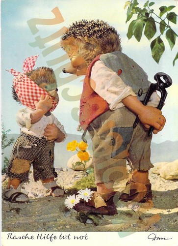 Mecki karte original - mecki,