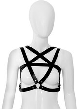 BDSM Damen echt Leder Harness