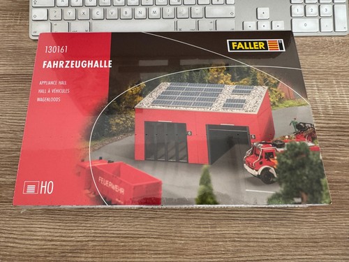 Faller 130161 fahrzeughalle - faller, h0