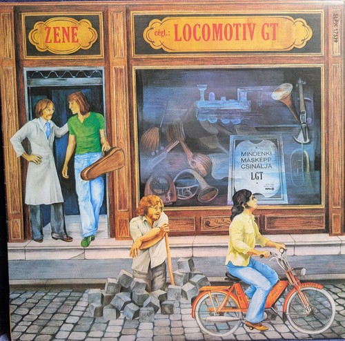 Locomotiv zene lp vinyl - gt,