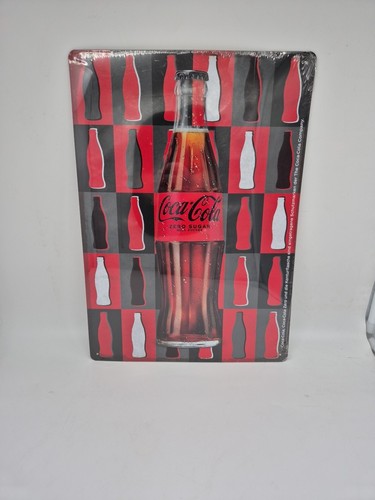 Coca cola zero blechschild - coca-cola,