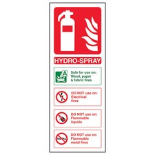 Hydro Spray Feuerlöscher