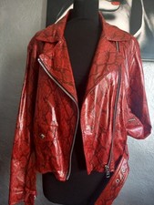  Bershka Damen Kunstlederjacke