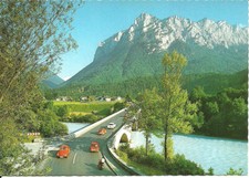 AK Jettenbach Bad Reichenhall -Saalachbrücke der Deutschen Alpenstraße -ca. 1970