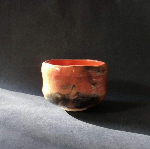 Matcha schale aka raku - schale, "aka-raku