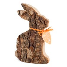 Osterhase Rinde - sitzend