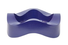 HELIT Aschenbecher 'Sinus' - Walter ZEISCHEGG - 1960er Jahre - lila- groß 