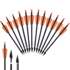 36Stück Bogen Pfeile Carbon