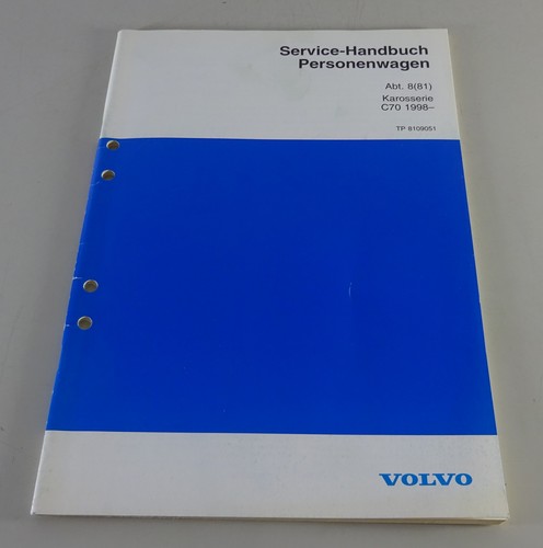 Werkstatthandbuch volvo c70 - werkstatthandbuch,