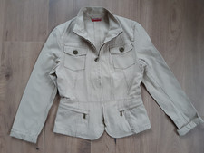 Neue sportliche TAIFUN Jacke Damen Gr. 34 beige 