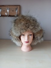 Pelzmütze m. Ohrenklappen - Fliegermütze v. Lakkituote, Helsinki by Wolf - 80er