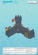 Playmobil Bauanleitung 5725 US Set Burgverteidigung