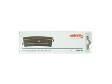 C-Gleis Schaltgleis gebogen, R2 = 437,5 mm / 15°, Märklin H0 24294 neu