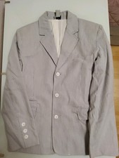 Jackett Junge 140 Weiss Blau