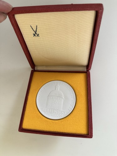 Medaille meißner porzellan - meißner,
