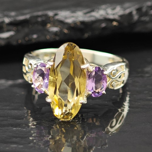 Sterling silber statement ring - sterling,