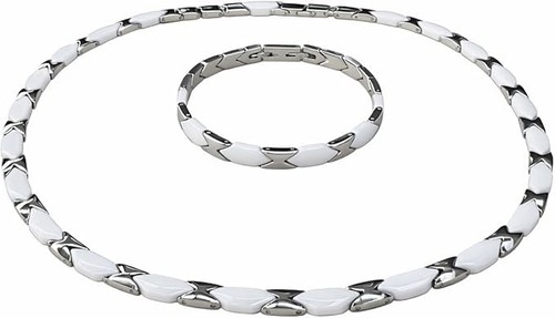 Collier halskette edelstahl - halskette,