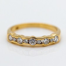 Ring 750/18K Gelbgold Diamant