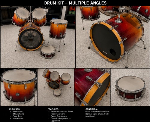 Gretsch renown piece drum - renown, 4-piece
