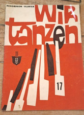 Wir tanzen - Heft 17 und 19 - Akkordeon und Klavier - Harth Musik Verlag Berlin