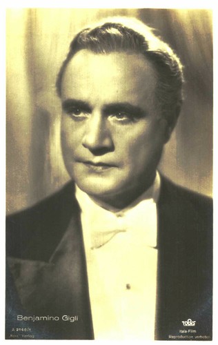 Benjamino gigli original - ,