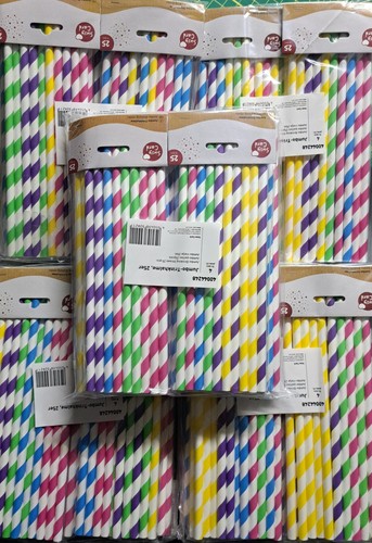 100 jumbo trinkhalme - st.,