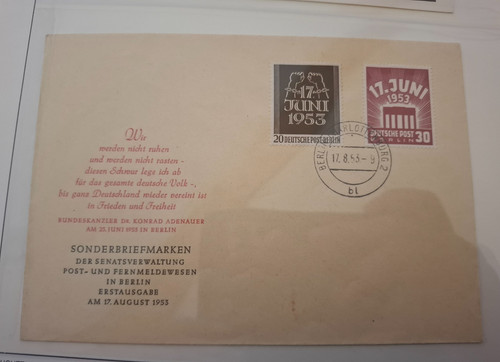 Berlin 110 111 - 111, fdc
