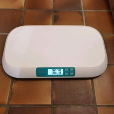 MyBeo Babywaage | Wiegefläche 54 x 26 cm | 50 g bis 20 kg | 5 Gramm Genauigkeit
