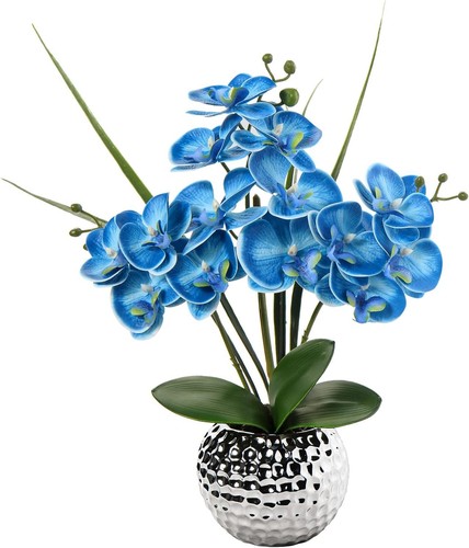 Moderne künstliche orchidee - künstliche,