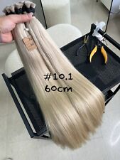 60cm 100gram Slawisch Naturhaar ~ Schnitthaar für Extensions Echthaar, Rohhaar