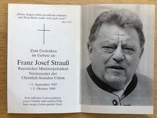 Sterbebild von Franz Josef