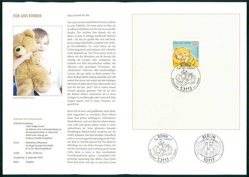 Brd sammelblatt 2010 - sammelblatt, 2010/31