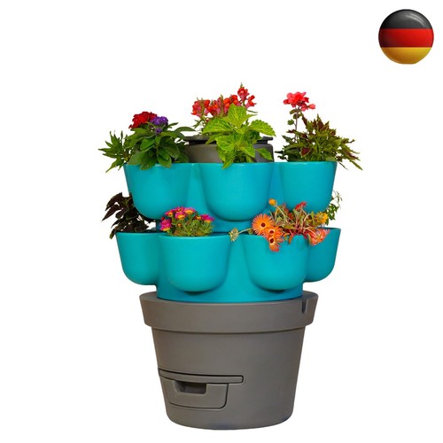Wormgarden türkis etagen - türkis, 2