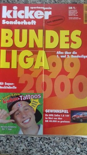Kicker sonderheft 1999 2000 - sonderheft,