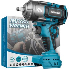 Akku Schlagschrauber 18V, 1000Nm 740 Ft-lbs, Hohes Drehmoment, 1/2 Zoll Bürst...