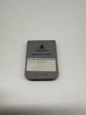 Sony PlayStation 1/2 PS1/2, PS 2 Speicherkarte Memory Card  1MB, Grau SCPH 1020