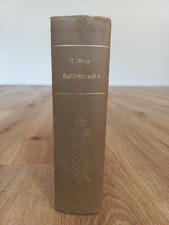 Thomas Mann – 1908 – Buddenbrooks | Sonderanfertigung Florale Zierprägung RAR