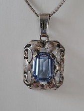 Jugendstil  Silber Anhänger
