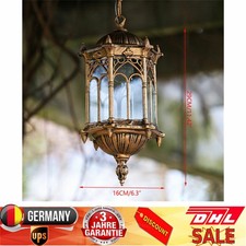 Antik Außen Hängelampe