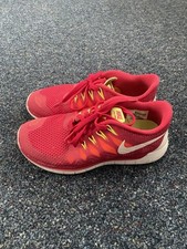 Nike Free 5.0 Damen Laufschuhe | Gr. [38.5 EUR] | Pink/Weiß | Flexibel & leicht