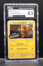 Pokemon Meisterdetektiv Pikachu Holo DE Promo SM190 PSA CGC 8,5 NM-Mint +