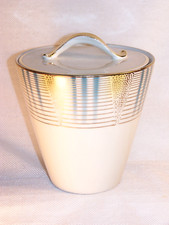 Oscar Schaller ART deco Elfenbein-Porzellan Dose, H. 14 cm