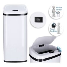 Automatik Sensor Mülleimer, Abfalleimer autom. Deckel 40L Windeleimer Papierkorb