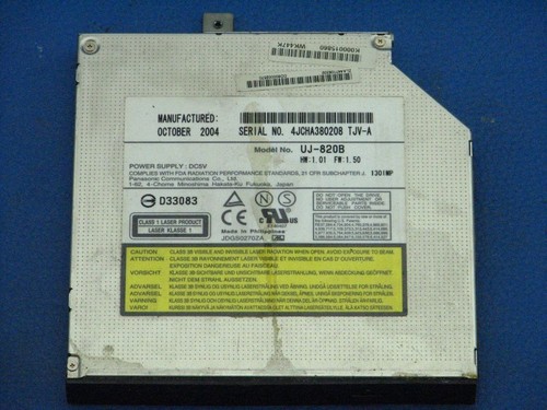 Dvd laufwerk 820b toshiba - laufwerk, uj-820b