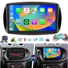 Für Mercedes Benz Smart Forfour Fortwo 453 Android14 Apple Carplay Autoradio GPS