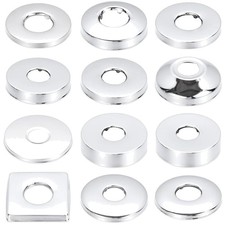 Duscharmatur Rosette Edelstahl